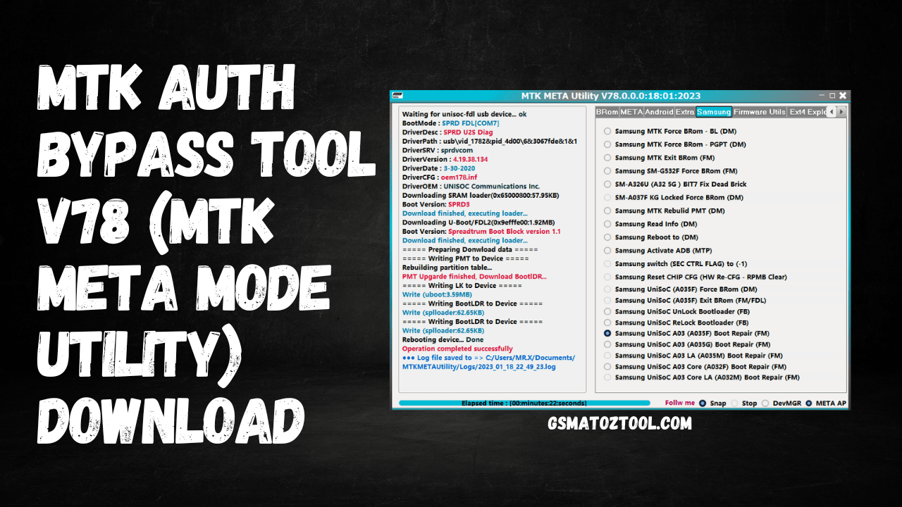 MTK Meta Mode Utility V78 Latest Tool Free Download
