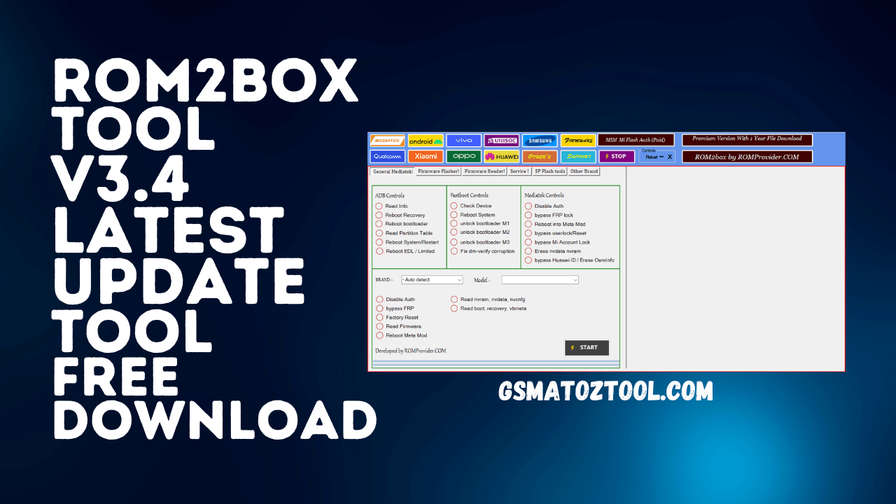 ROM2Box V3.4 Latest Update File FIX Bugs Tool Download
