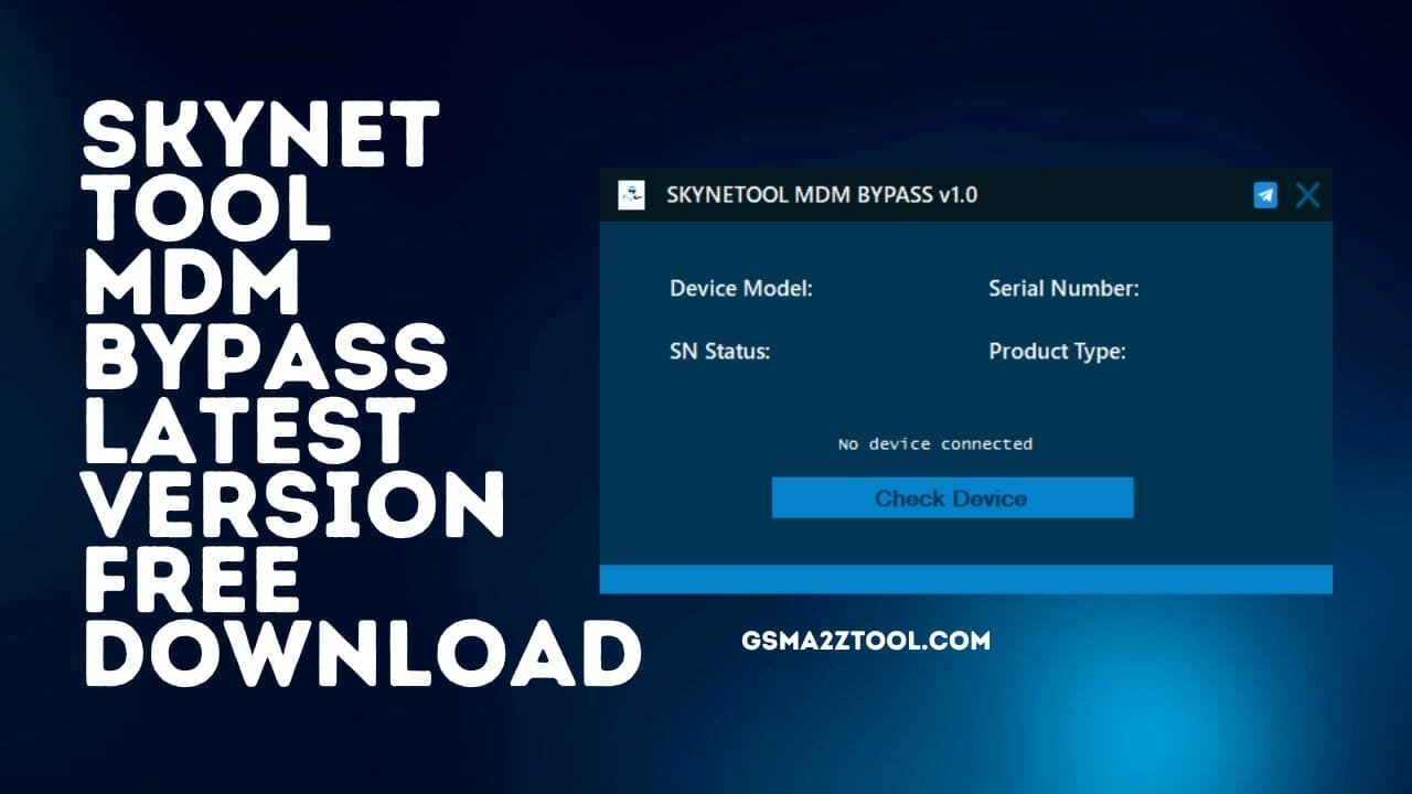 Skynet tool mdm bypass latest version free download