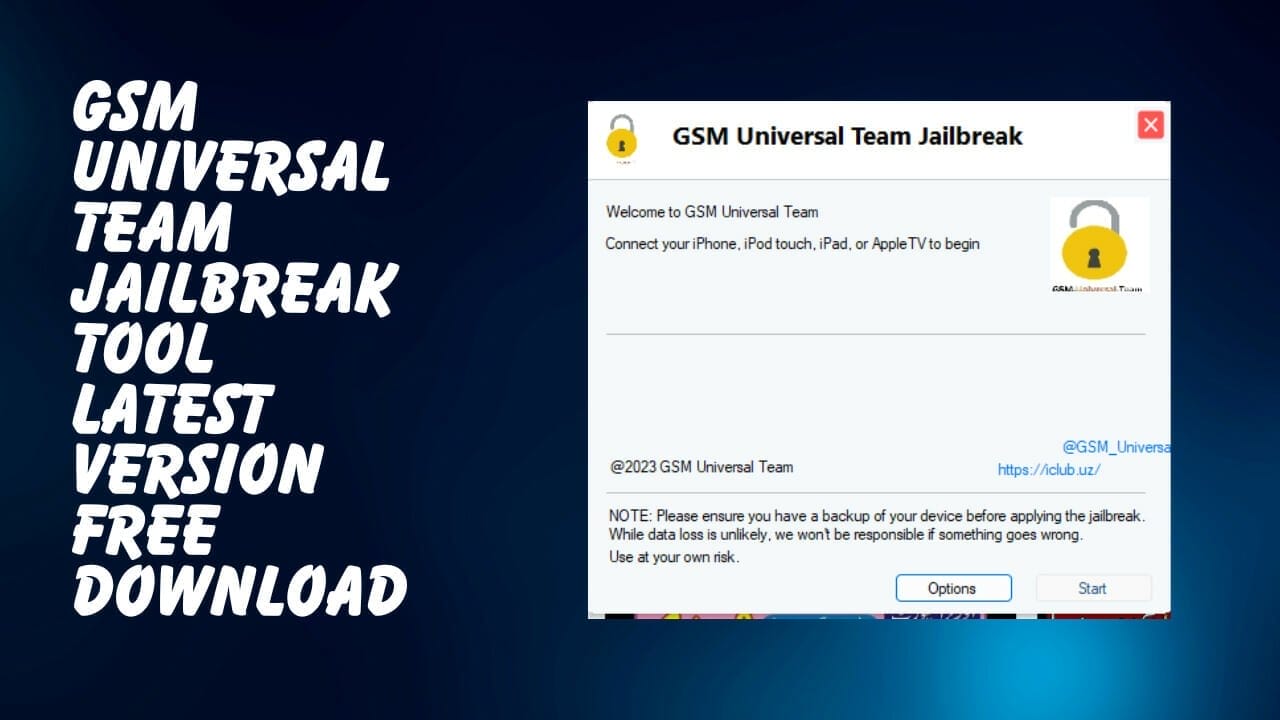 GSM Universal Team Jailbreak Tool