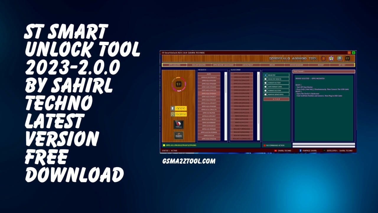 St smart unlock tool 2023-2. 0. 0 by sahirl techno free download