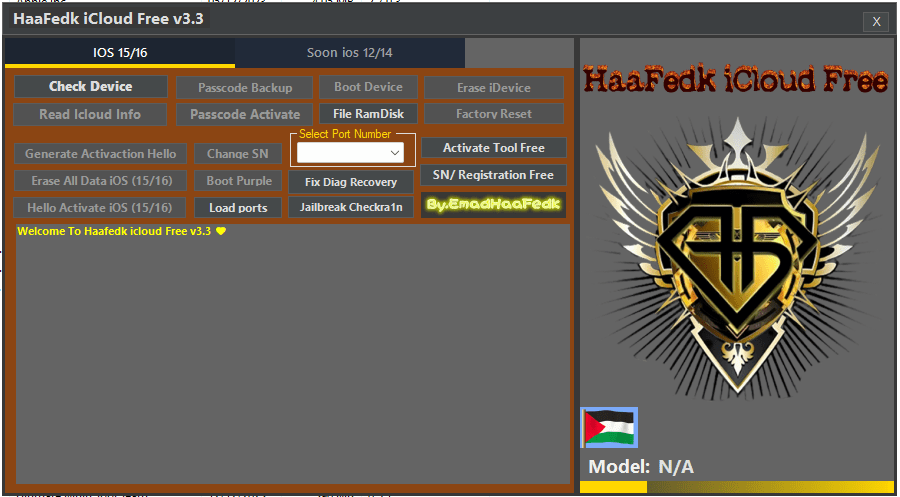 Haafedk icloud free tool