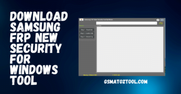 Samsung FRP New Security Tool by Mahar Latest Free Download