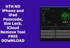 Hth nd v1. 4 iphone and ipad passcode, sim lock, icloud remove tool