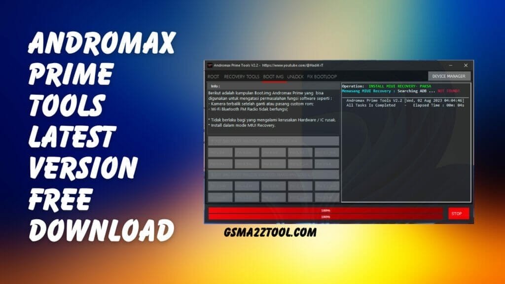Andromax prime tools v2. 2 latest version free download