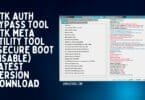 Mtk auth bypass tool mtk meta utility tool (secure boot disable) latest version download