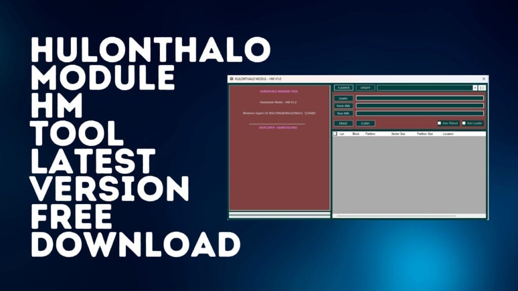 Hulonthalo module (hm v1. 0) new tool latest free download