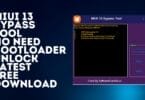 Miui 13 bypass tool no need bootloader unlock tool download