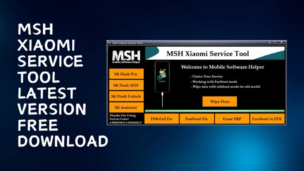 Msh xiaomi service tool by mobile software helper team free download