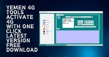Activate 4g with one click yemen 4g tools free download