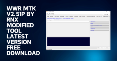 WwR MTK v2.51P By Rnx Modified Tool Free Download
