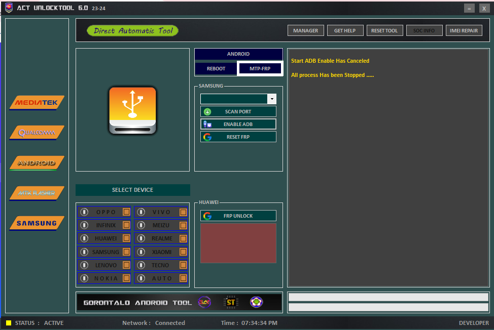 Act unlock tool v6. 0 free download for universal mtk and qualcomm devices 12 Capture 1
