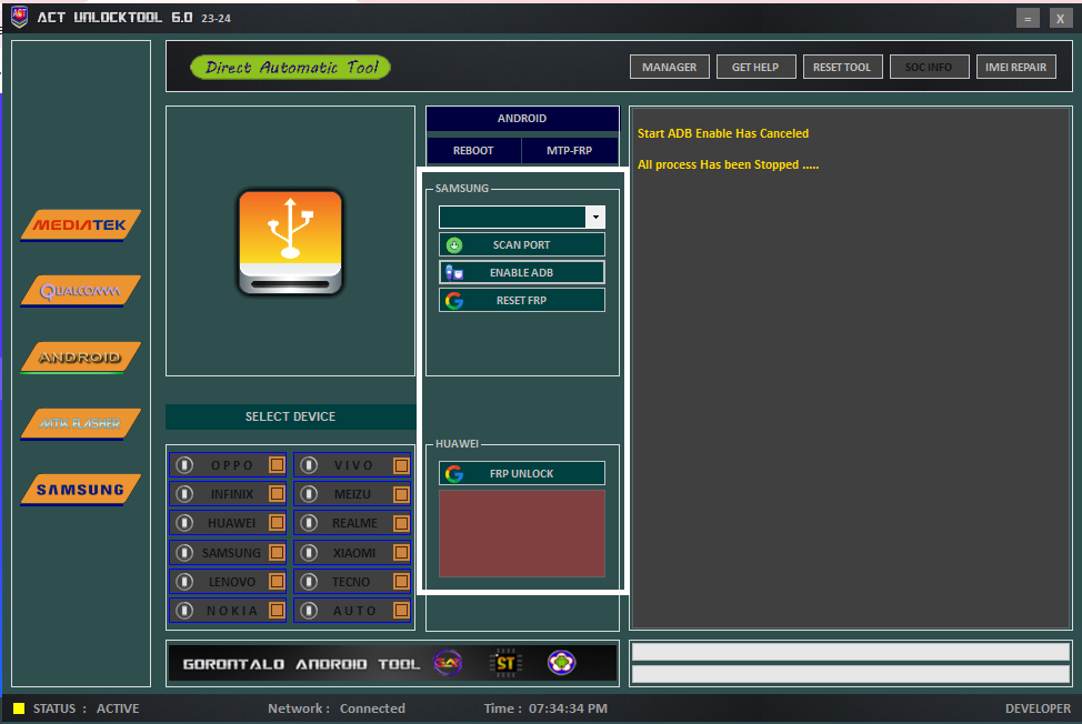 Act unlock tool v6. 0 free download for universal mtk and qualcomm devices 13 Capture 2