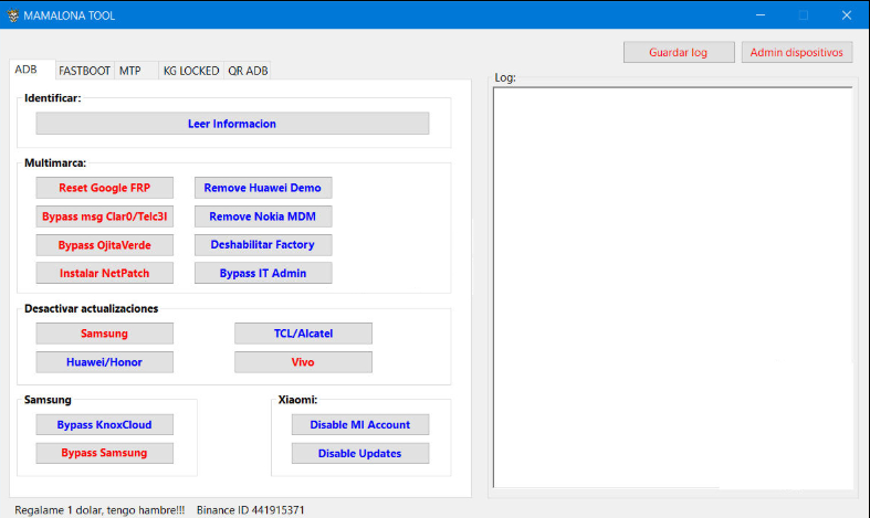 Mamalona tool unlocking and frp bypass android devices Mamalona tool unlocking and frp bypass android devices