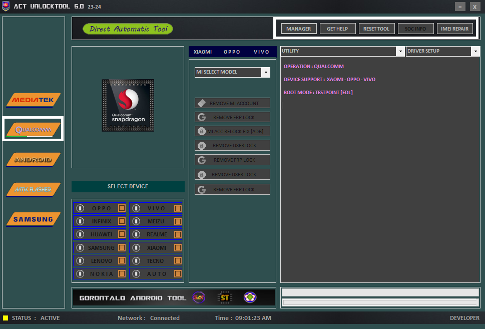 Act unlock tool v6. 0 free download for universal mtk and qualcomm devices 8 Screenshot 64 5
